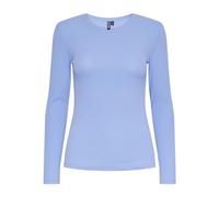 PIECES Pcruka LS Top Noos, Camiseta de Manga Larga para Mujer, Hortensia, L