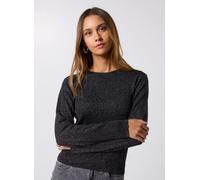 Pieces Pcsalima Ls O-Neck Knit Top Fc XL Negro