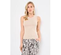 Pieces PCSALIMA SL O-NECK KNIT TOP BC XL Beige