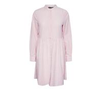 PIECES Pcsally LS Dress Noos Vestido, Pastel Lavender/Stripes:Cloud Dancer, S para Mujer