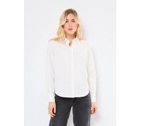 Pieces PCSANNE LS LOOSE SHIRT WVN FC XS Blanco