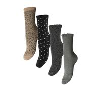 PIECES Pcsebby Glitter Long 4 Pack Mix Noos, Deep Lichen Green, Talla única