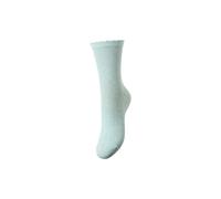 PIECES Pcsebby Glitter Long Socks Noos BC, Dusty Aqua, Talla única