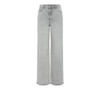 PIECES Pcselma HW Wide Jeans LG Noos BC, Denim Light Grey, 25W / 30L Mujeres
