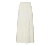 PIECES Pcsikka HW Maxi Skirt WVN Noos Rock, Cloud Dancer, L