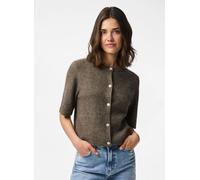 Pieces Pcsilly Ss O-Neck Knit Cardigan Noos Bc XS Marrón