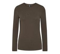 PIECES Pcsirene LS tee Noos Camiseta de Manga Larga, Morel, S para Mujer