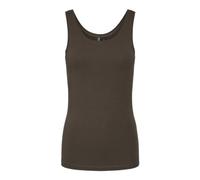 PIECES Pcsirene Tank Top Noos Camiseta de Tirantes Anchos, Morel, S para Mujer