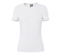 PIECES Pcsirene tee Noos, Camiseta Mujer, Blanco (Bright White), 36 (Talla del Fabricante: Small)