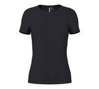PIECES Pcsirene tee Noos, Camiseta Mujer, Negro (Black Black), 34 (Talla del Fabricante: X-Small)