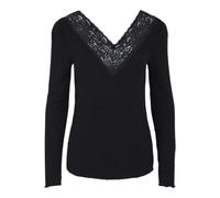 PIECES Camiseta negro, Talla L