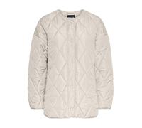 Pieces Abrigo acolchado mujer. Crema 40 (L)