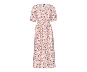 PIECES Pctala SS Midi Dress Wvn Noos BC, Bailarina de Nube, S Mujer