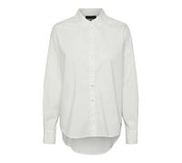 PIECES Pctanne LS Loose Shirt Noos Camisa/Blusa, Cloud Dancer, XL