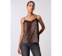 Pieces PCTIFFANY STRAP LACE TOP NOOS BC L Negro