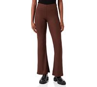 PIECES Pctoppy Mw Pantalón Acampanado Noos Pantalones, Mujer, Café de Achicoria, XL