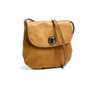 PIECES - Pctotally Royal Leather Party Bag Noos, Bolsos bandolera Mujer, Marrón (Cognac), 5x15x18 cm (B x H T)