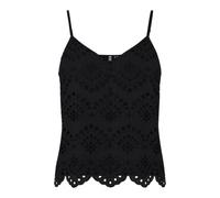 PIECES Pcvilde Strap Top Noos, Negro, XS