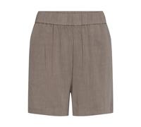 PIECES PCVINSTY HW Linen Shorts Noos, Pantalones Cortos de Lino Mujer, Fossil,