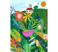 Pieces & Peace Puzzle Garden Whimsy - 500 piezas de juguetes coloridos