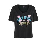 Pieces PCGUNNAR SS T SHIRT KAC FC XS Negro