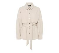 Pieces Pieces - Chaqueta de mujer de paño. Beige Talla 40