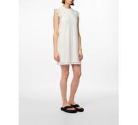 Pieces Pieces - Vestido de encaje sin mangas de mujer. Blanco Talla 36