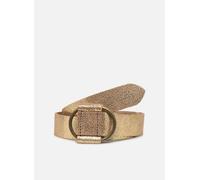 Pieces PILJA LEATHER JEANS BELT 3,2cm 80 Oro y bronce