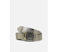 Pieces PILJA LEATHER JEANS BELT 3,2cm 90 Plateado