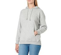 PIECES Sudadera con Capucha para Mujer Pcchilli LS Oversized Noos BC, Gris Claro, XS
