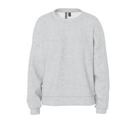Pieces Sudadera para Mujer PCCHILLI de Corte Holgado, Gris Claro, XL