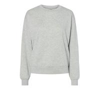 Pieces Sudadera para Mujer PCCHILLI de Corte Holgado, Gris Claro, XL