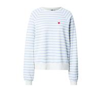 PIECES Sudadera 'PCGRETA' azul claro / rojo / blanco XXL azul claro / rojo / blanco