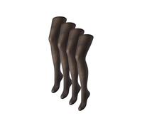 PIECES Tights PCNEW NIKOLINE 4-Pack 20 DEN Black S/M Black S/M