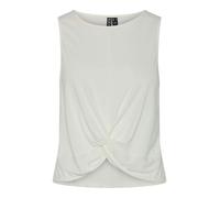 PIECES Top 'Anora' blanco lana L blanco lana