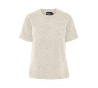 PIECES Top de Punto Femenino PCPIKO, Birch/Detalle: Melange, XS