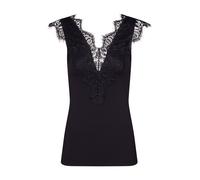 PIECES Top 'Ilu' negro, Talla S