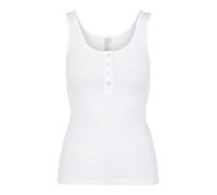 PIECES Pckitte Tank Top Noos BC Camisa Cami, Blanco Brillante, XL para Mujer