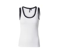 PIECES Top 'PCMay' negro / blanco M negro / blanco