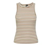 PIECES Top 'PCRUKA' umbra / offwhite, Talla M