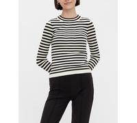 Pieces Top punto manga larga de mujer. Negro 36 (S)