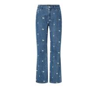 PIECES Vaquero 'PCFlora' azul / oliva / blanco 33x32 azul / oliva / blanco