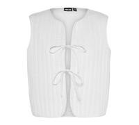 PIECES Vest Pcmastina SL Chaleco, Cloud Dancer, XL Mujeres