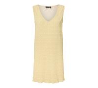 PIECES Vestido amarillo 38 amarillo