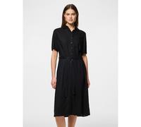 Negro Vestido Camisero S