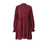 PIECES Vestido camisero 'PCNessa' rojo vino 34 rojo vino
