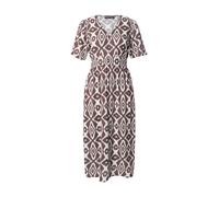 PIECES Vestido camisero 'PCTALA' chocolate / blanco 44 chocolate / blanco