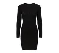 PIECES Vestido de punto 'Crista' negro, Talla L