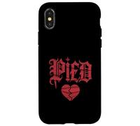 Pied Heartbreak Novia Novio Ex-Amor Carcasa para iPhone X/XS