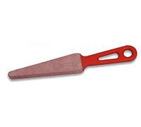 Piedra AFILAR con Mango DE PLASTICO Cocina Profesional Chef Profesional Acero al Carbono Inoxidable alemán Resistente a Las Manchas Albainox 21016 + Portabotellas de regalo